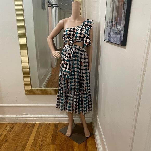 PatBO One-Shoulder Multicolor Dress - Picture 15 of 15